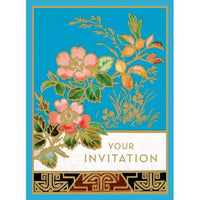 10 Invitation Cards & Envelopes