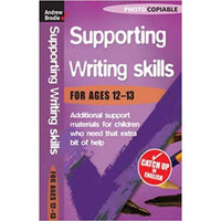 Supporting Writing Skills  (For Ages 12-13)