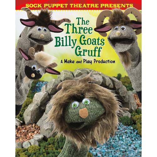 Three Billy Goats Gruff Sock Puppet Theatre