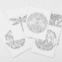 Enchanted Forest Colour in Notecards