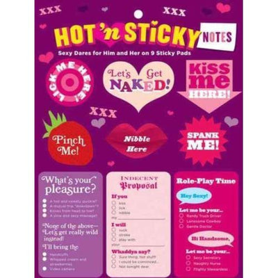 Hot and Sticky Notes (Sexy Dares for Him & Her)