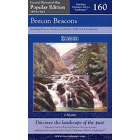 Popular Edition Historical Map No. 160 - Brecon Beacons 1919-1923