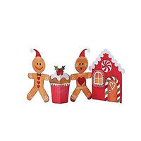 Gingerbread Tri-fold Christmas Cards